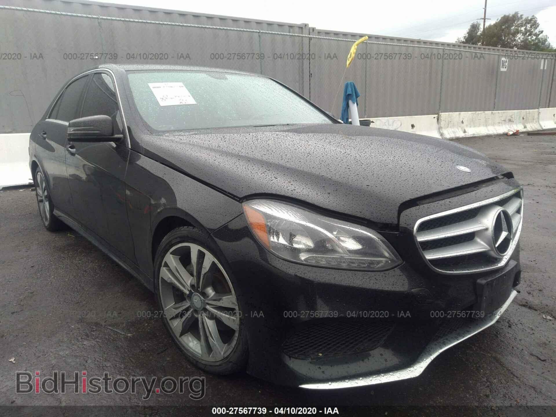 Photo WDDHF5KB5FB100675 - MERCEDES-BENZ E 2015