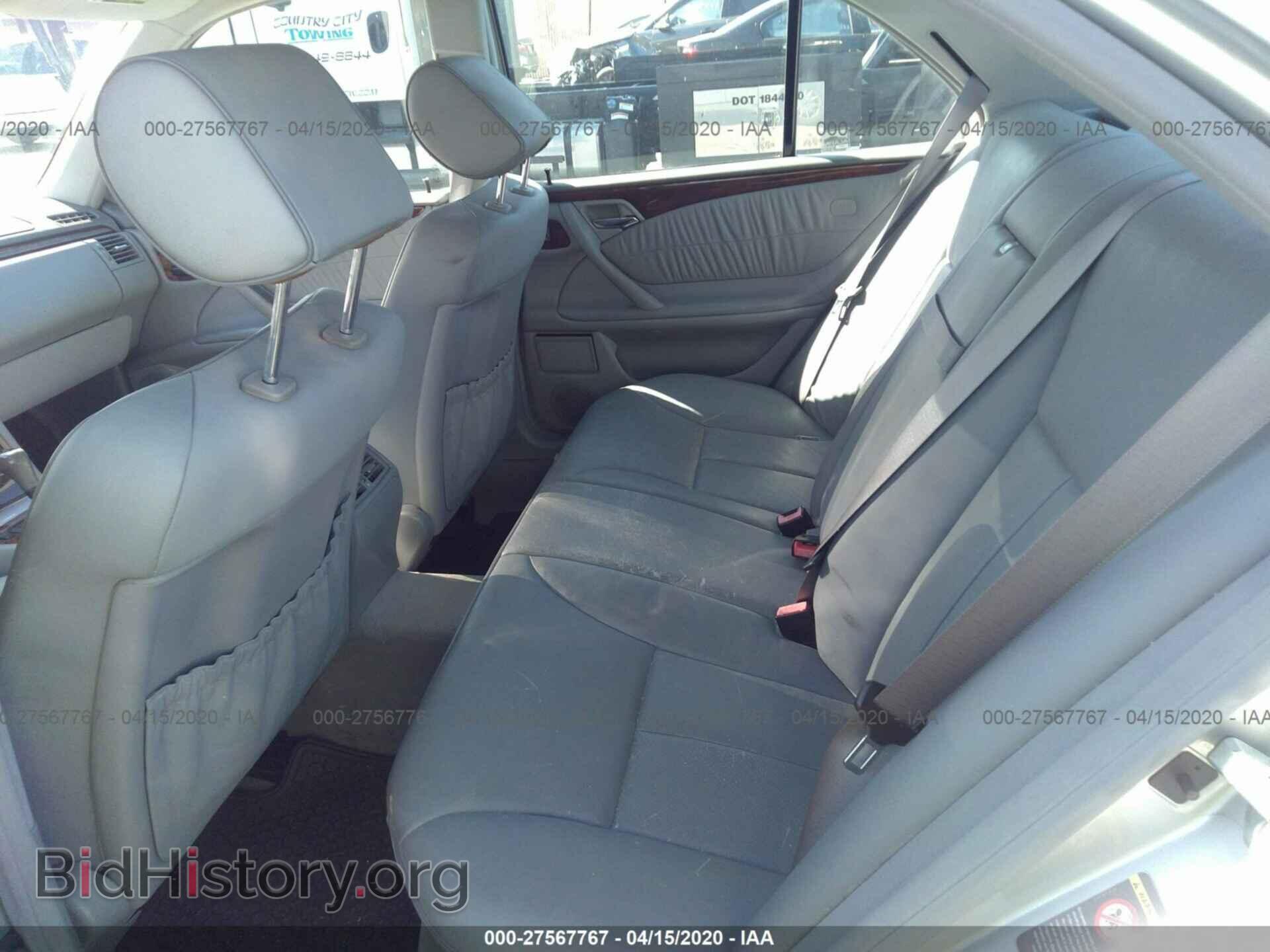 2000 MERCEDES-BENZ E - VIN: WDBJF65J4YB125072 - Фото 8