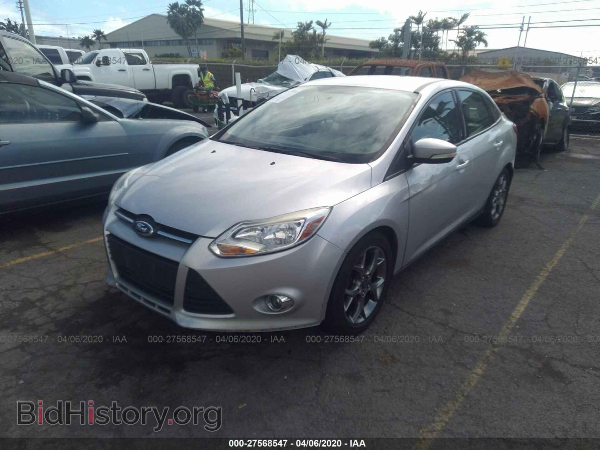 2014 FORD FOCUS - VIN: 1FADP3F25EL395537 - Фото 2