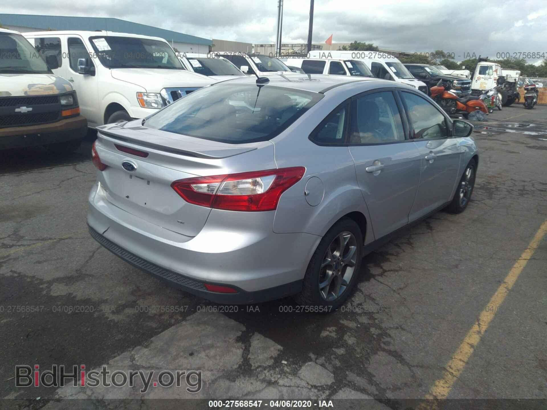 2014 FORD FOCUS - VIN: 1FADP3F25EL395537 - Фото 4