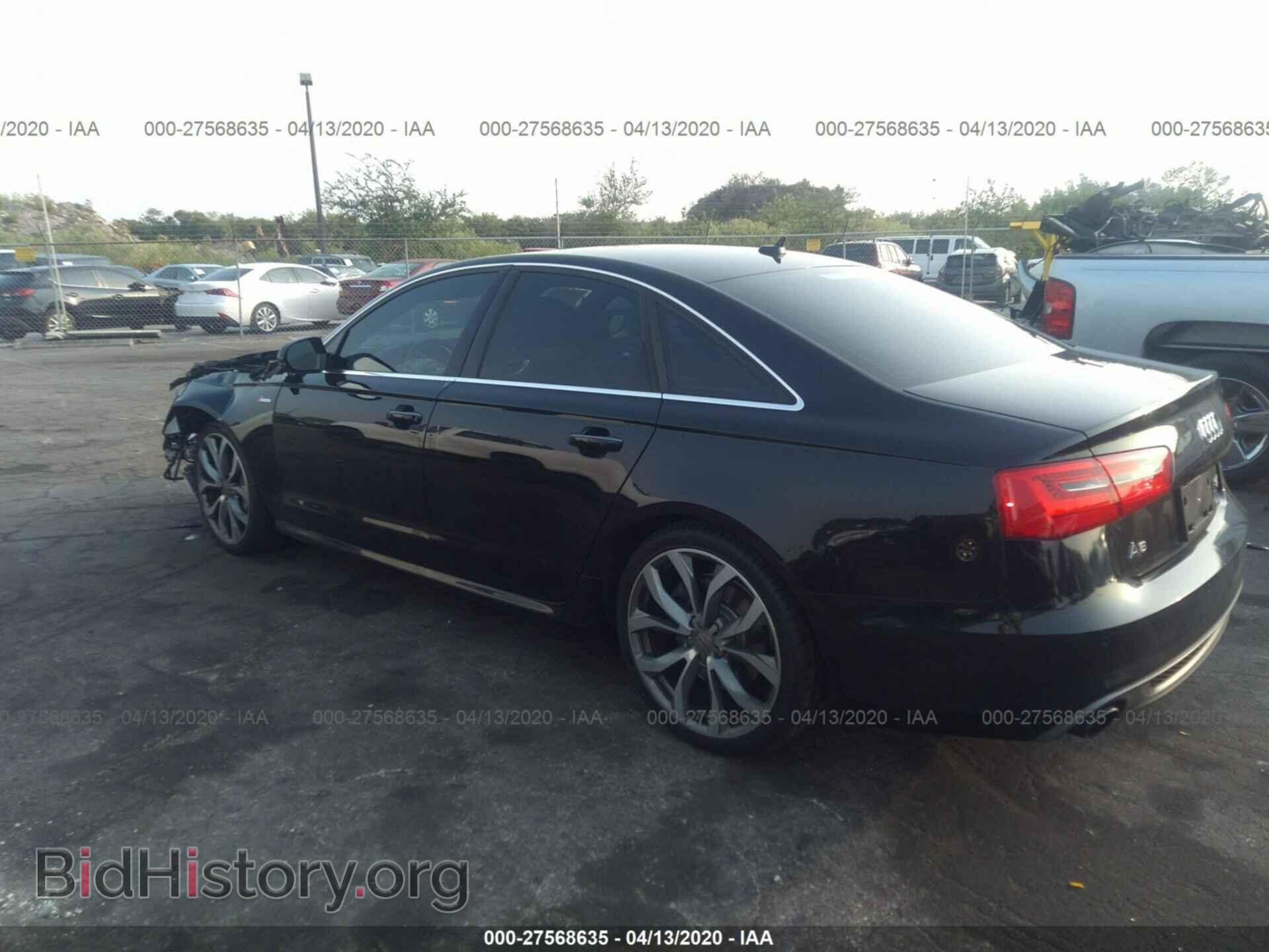 2012 AUDI A6 - VIN: WAUJGAFC6CN113222 - Фото 3