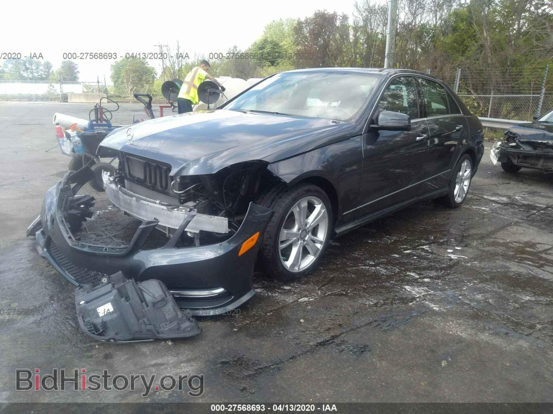 2013 MERCEDES-BENZ E-CLASS - VIN: WDDHF5KB3DA665347 - Фото 2