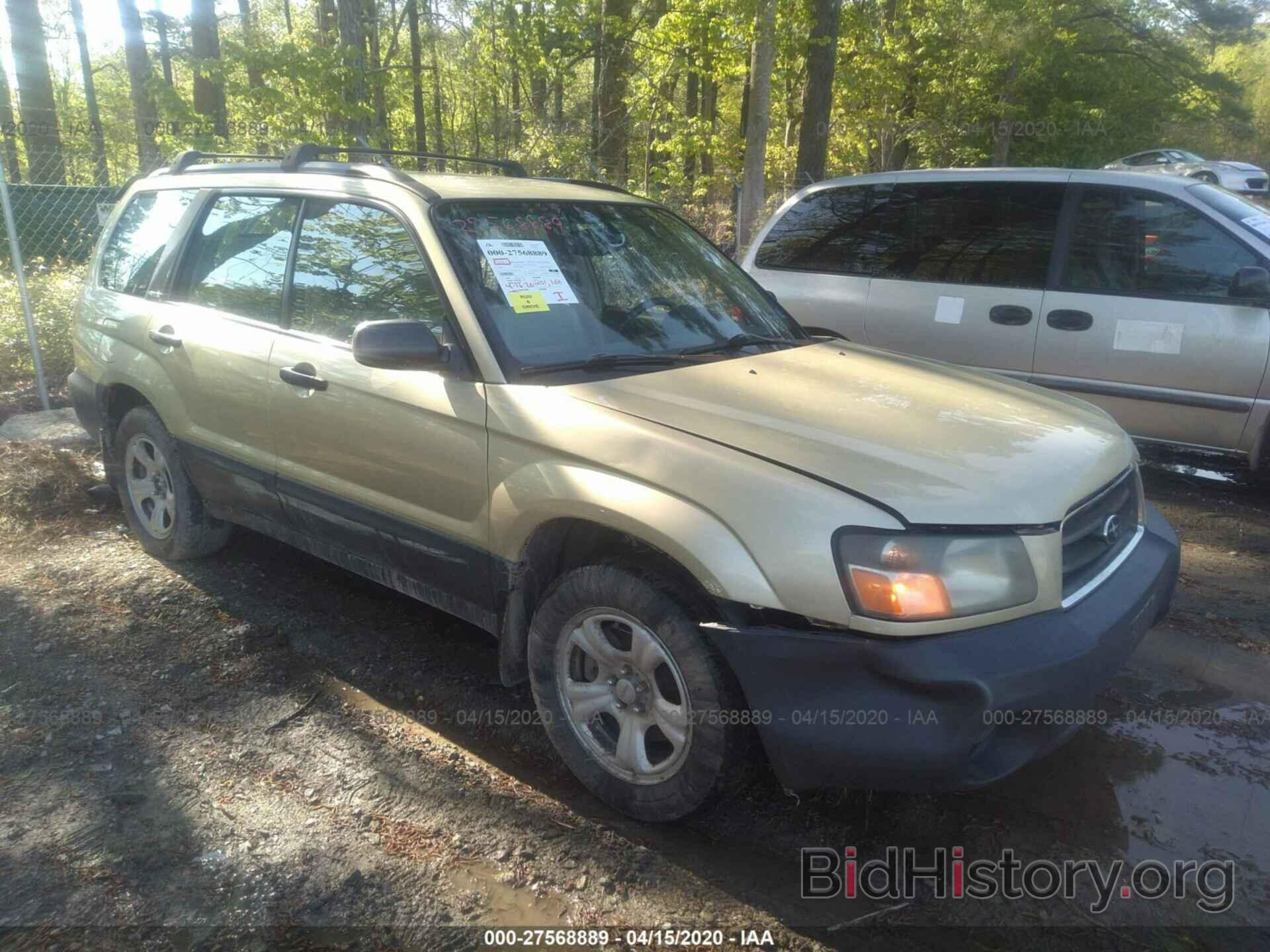 Photo JF1SG636X3H770533 - SUBARU FORESTER 2003