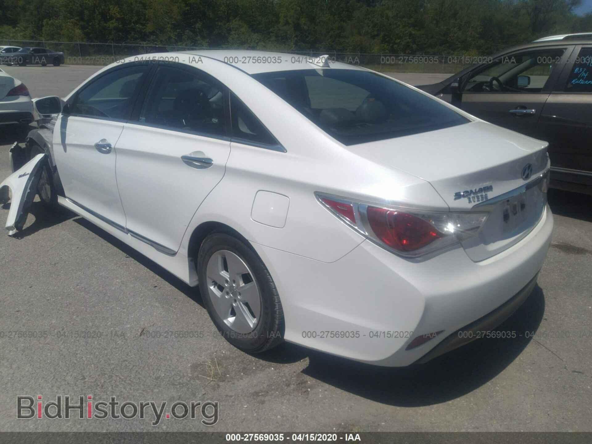 2012 HYUNDAI SONATA - VIN: KMHEC4A46CA032001 - Фото 3