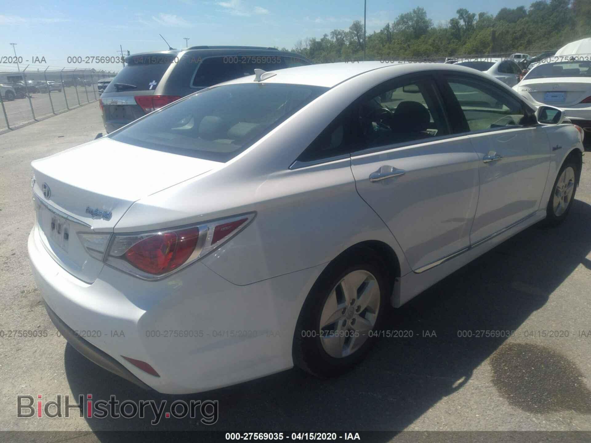 2012 HYUNDAI SONATA - VIN: KMHEC4A46CA032001 - Фото 4