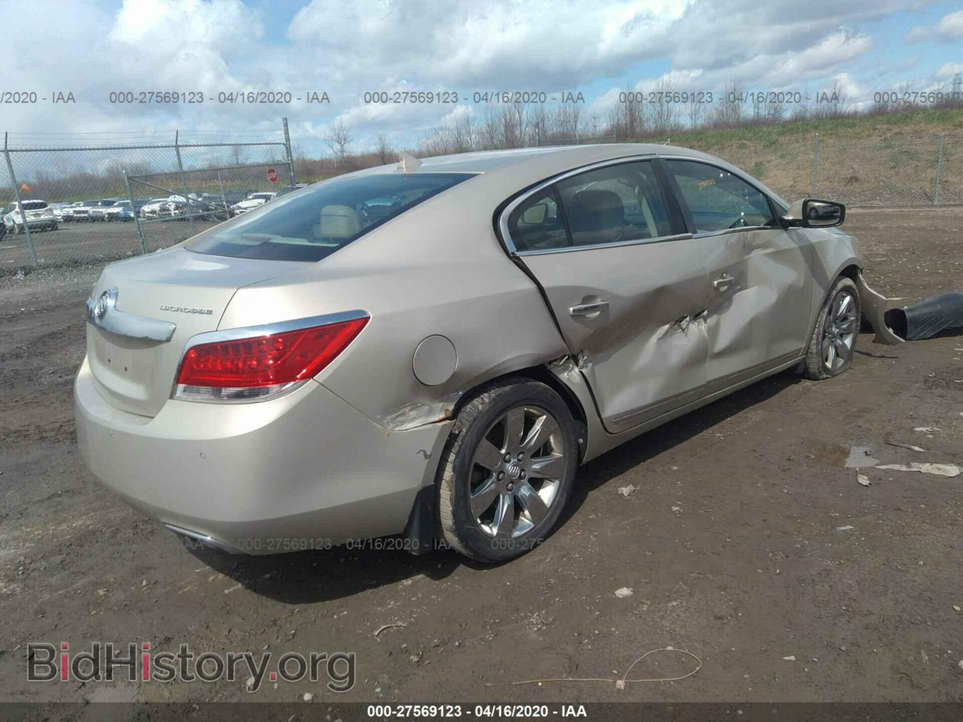 2012 BUICK LACROSSE - VIN: 1G4GD5E32CF334370 - Фото 4