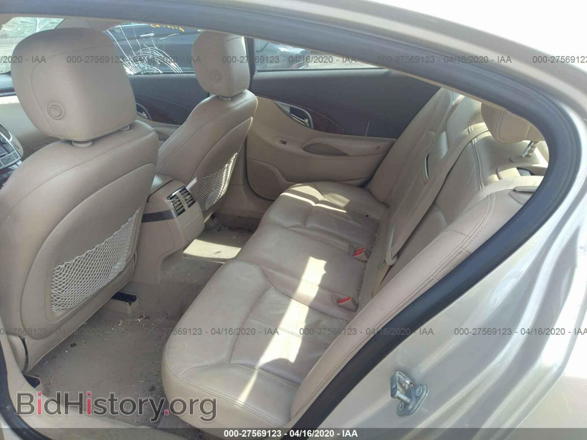 2012 BUICK LACROSSE - VIN: 1G4GD5E32CF334370 - Фото 8
