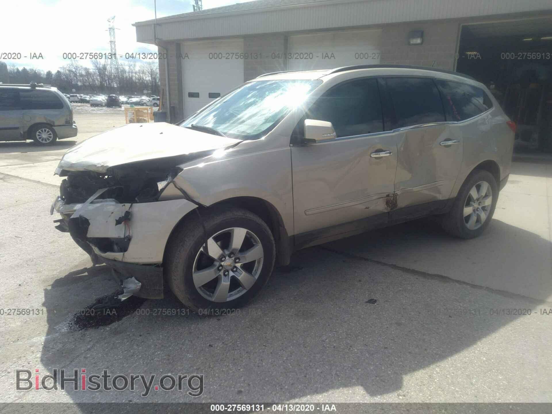 2012 CHEVROLET TRAVERSE - VIN: 1GNKVLED7CJ154668 - Фото 2