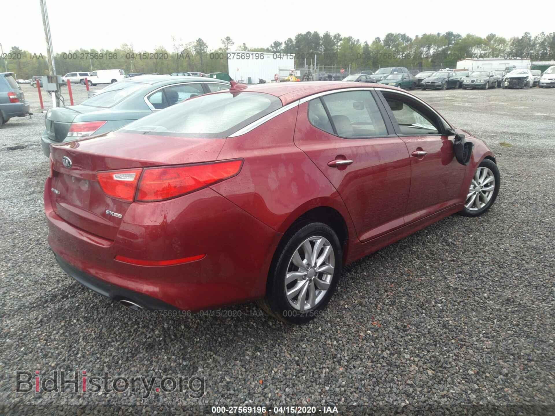 2014 KIA OPTIMA - VIN: 5XXGN4A73EG320065 - Фото 4