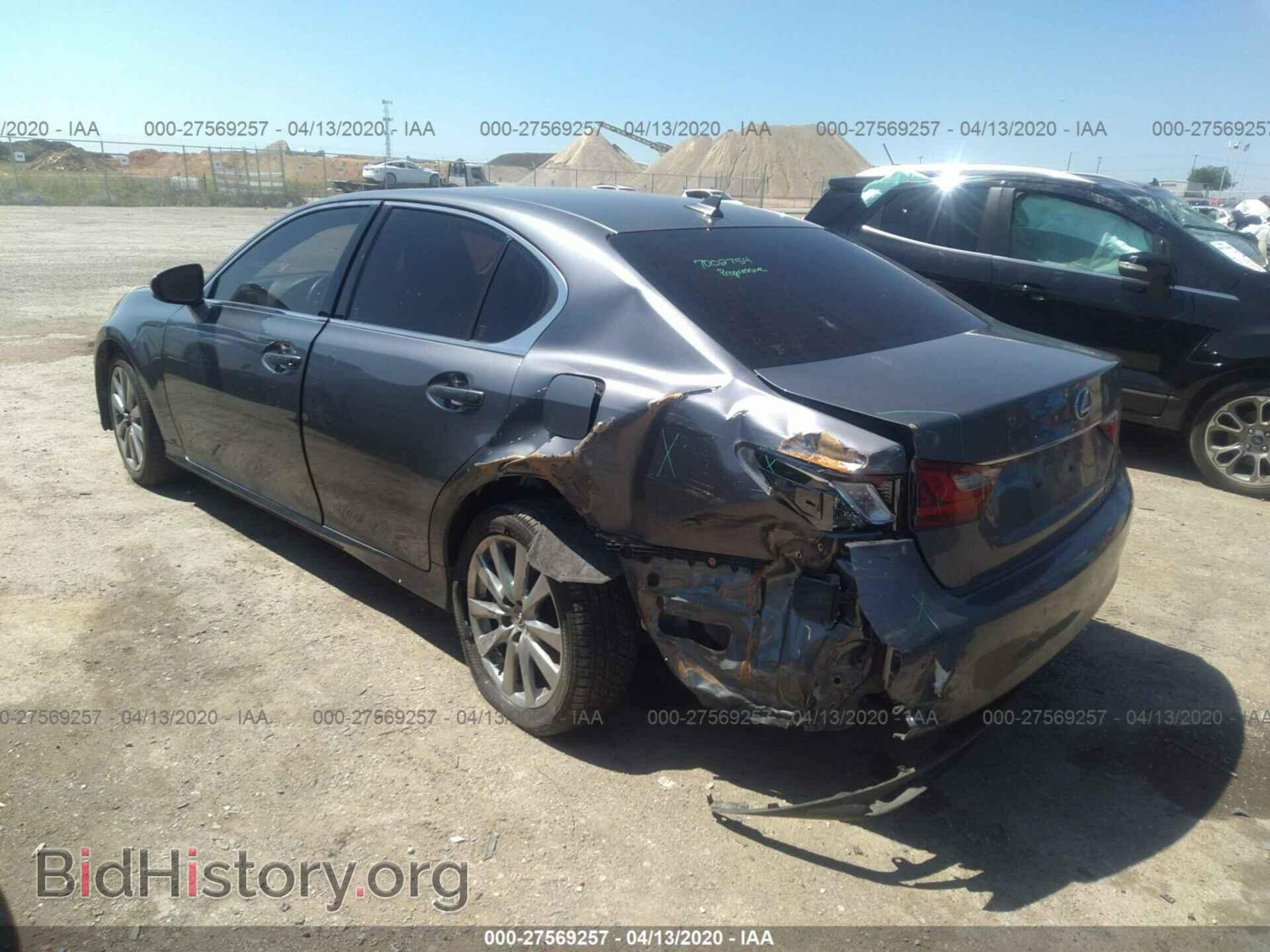 2014 LEXUS GS - VIN: JTHCE1BL4E5025018 - Фото 3