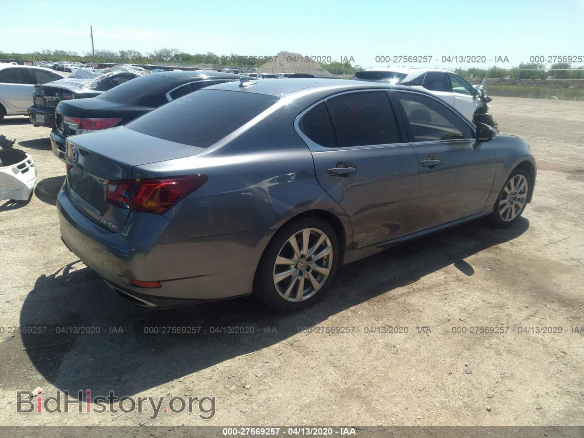2014 LEXUS GS - VIN: JTHCE1BL4E5025018 - Фото 4
