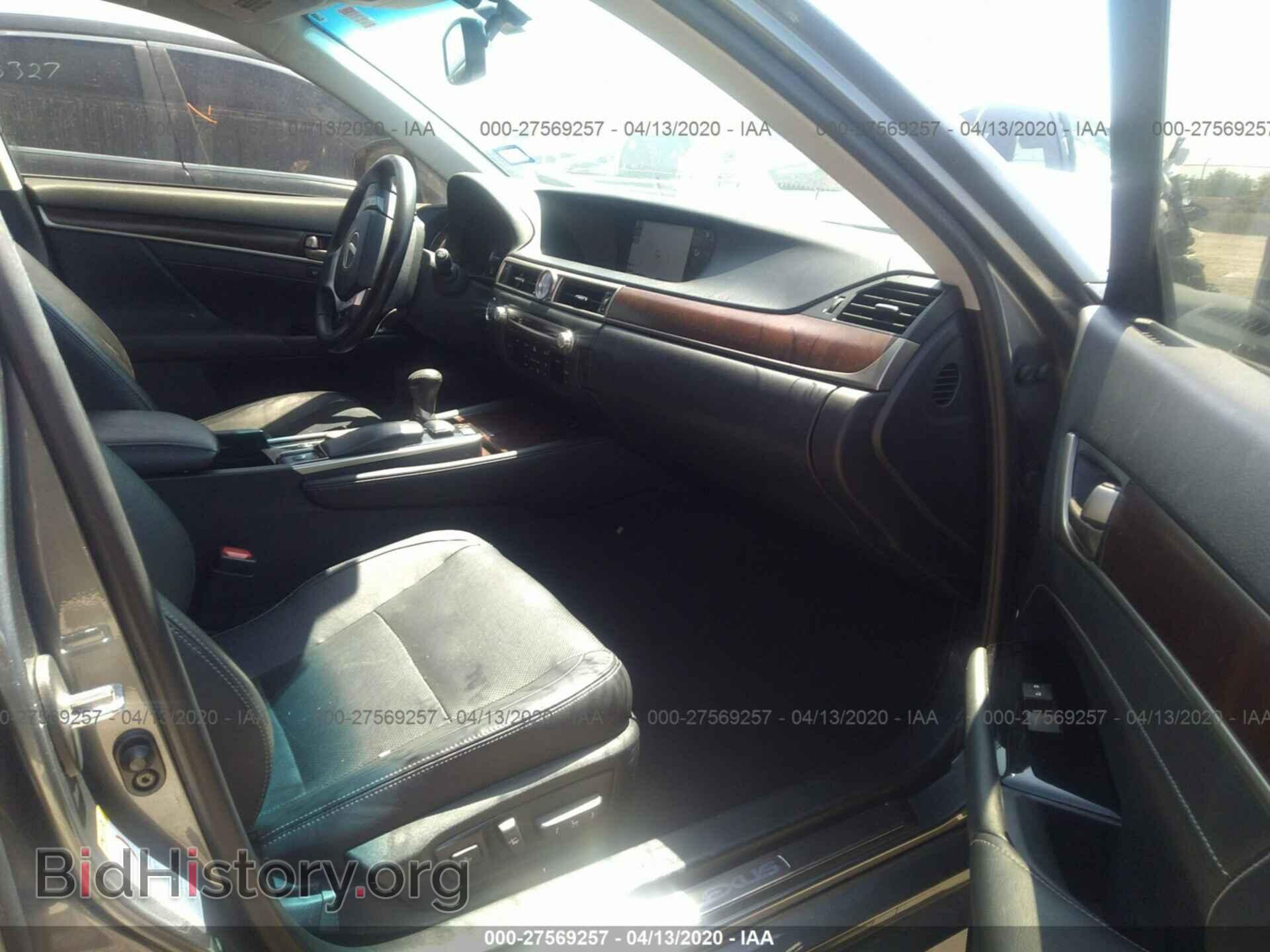 2014 LEXUS GS - VIN: JTHCE1BL4E5025018 - Фото 5