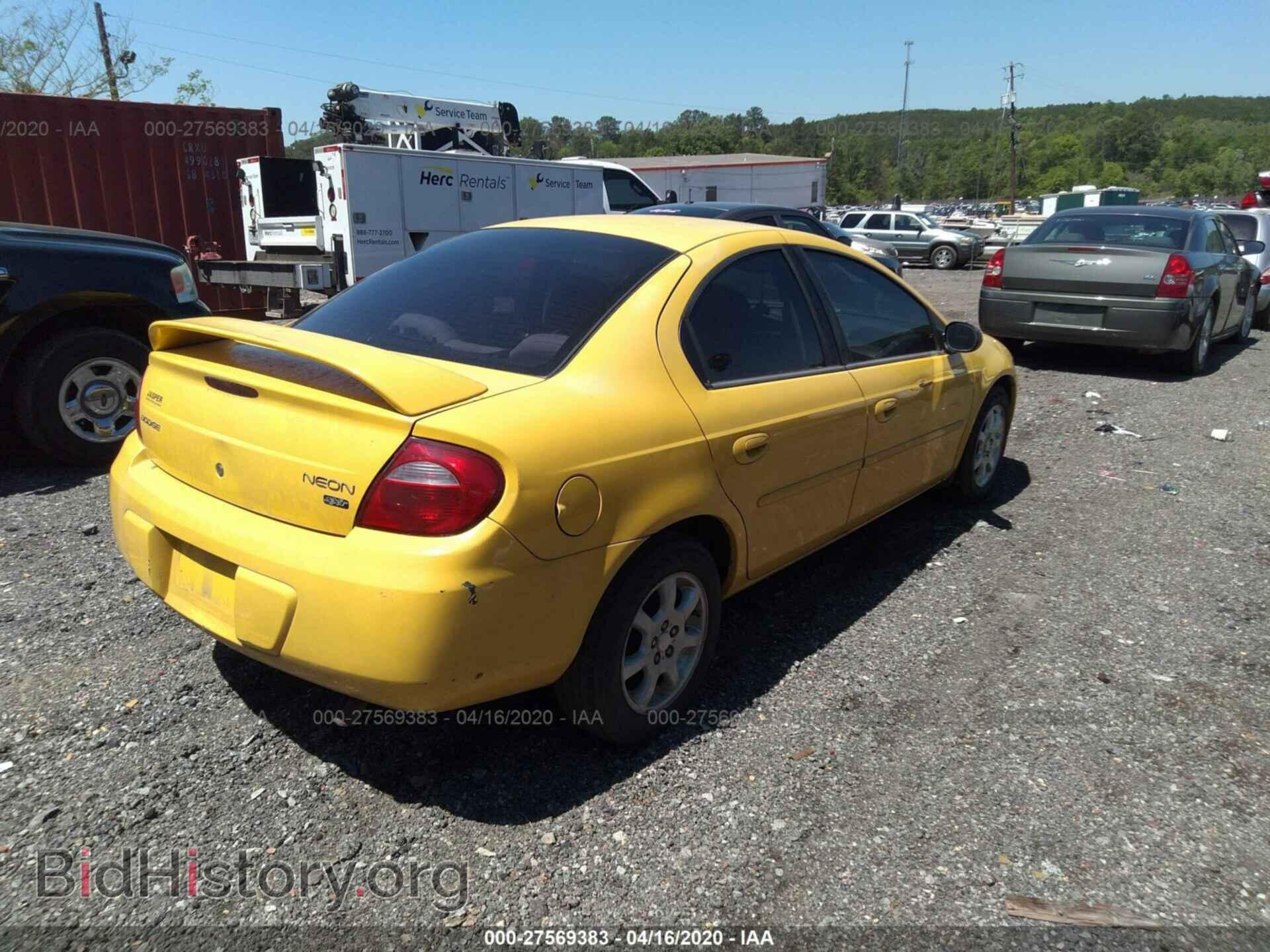 2003 DODGE NEON - VIN: 1B3ES56C83D253340 - Фото 4