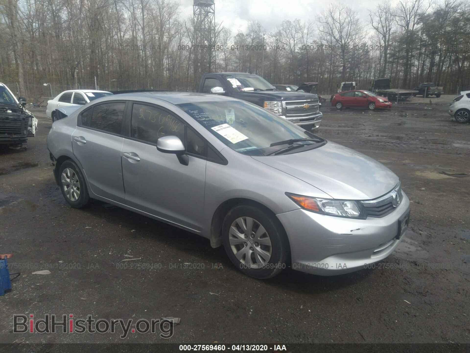 Фотография 19XFB2F57CE361434 - HONDA CIVIC 2012