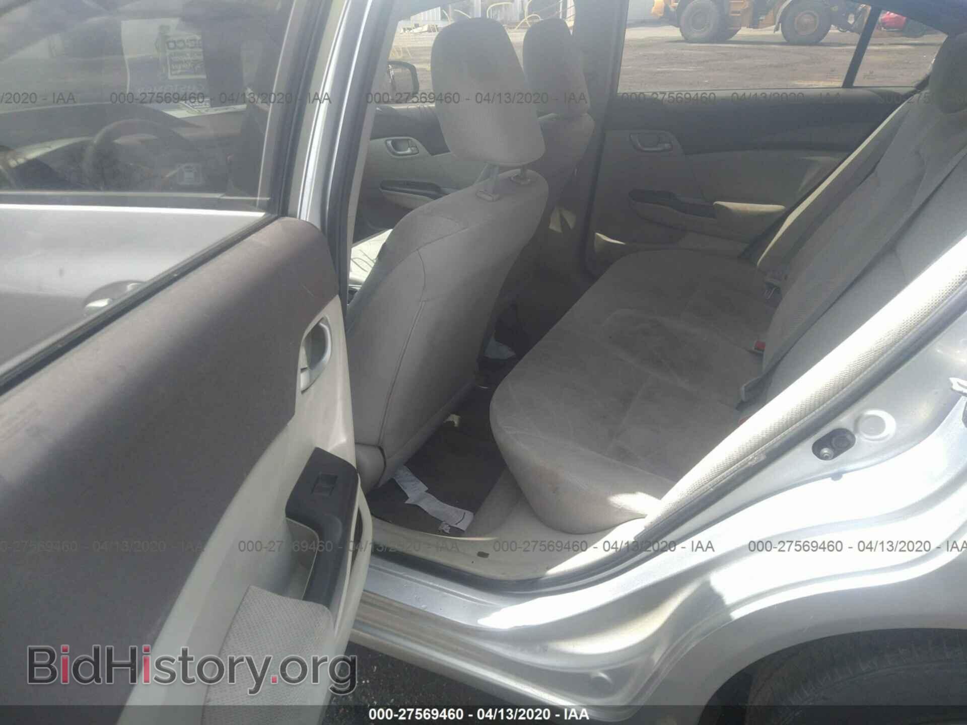 2012 HONDA CIVIC - VIN: 19XFB2F57CE361434 - Фото 8