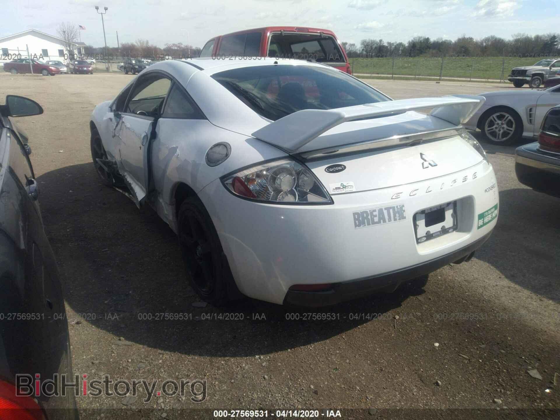2008 MITSUBISHI ECLIPSE - VIN: 4A3AK64F38E035739 - Фото 3