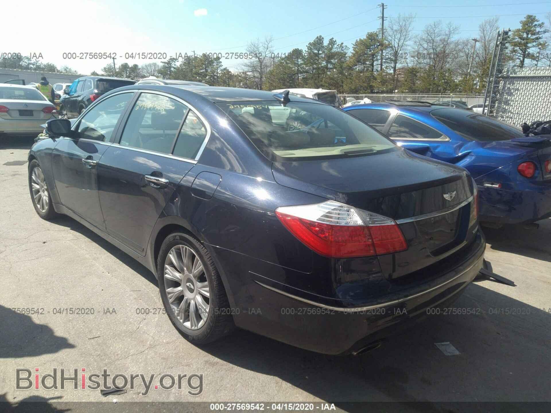 2010 HYUNDAI GENESIS - VIN: KMHGC4DEXAU108635 - Фото 3