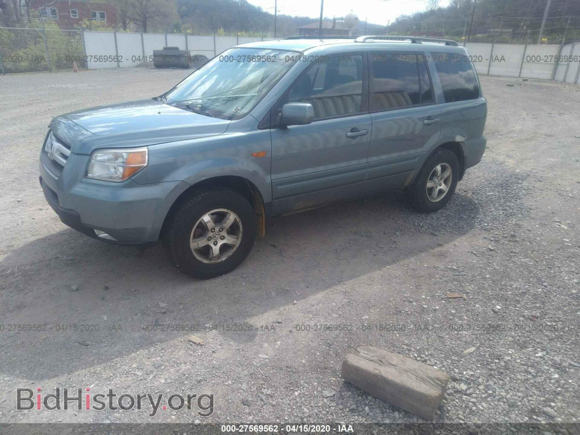 2006 HONDA PILOT - VIN: 2HKYF18616H547242 - Фото 2