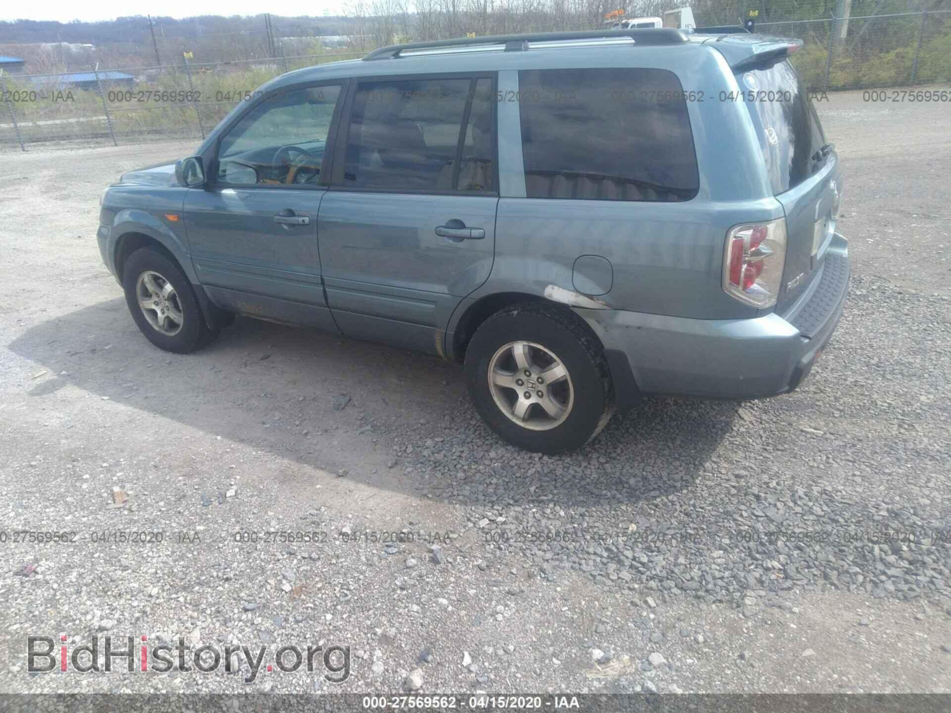 2006 HONDA PILOT - VIN: 2HKYF18616H547242 - Фото 3