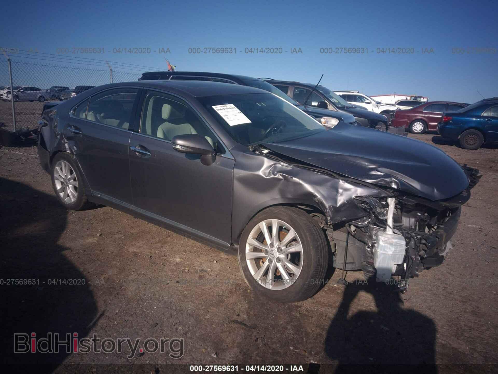 Фотография JTHBK1EG9C2489374 - LEXUS ES 350 2012