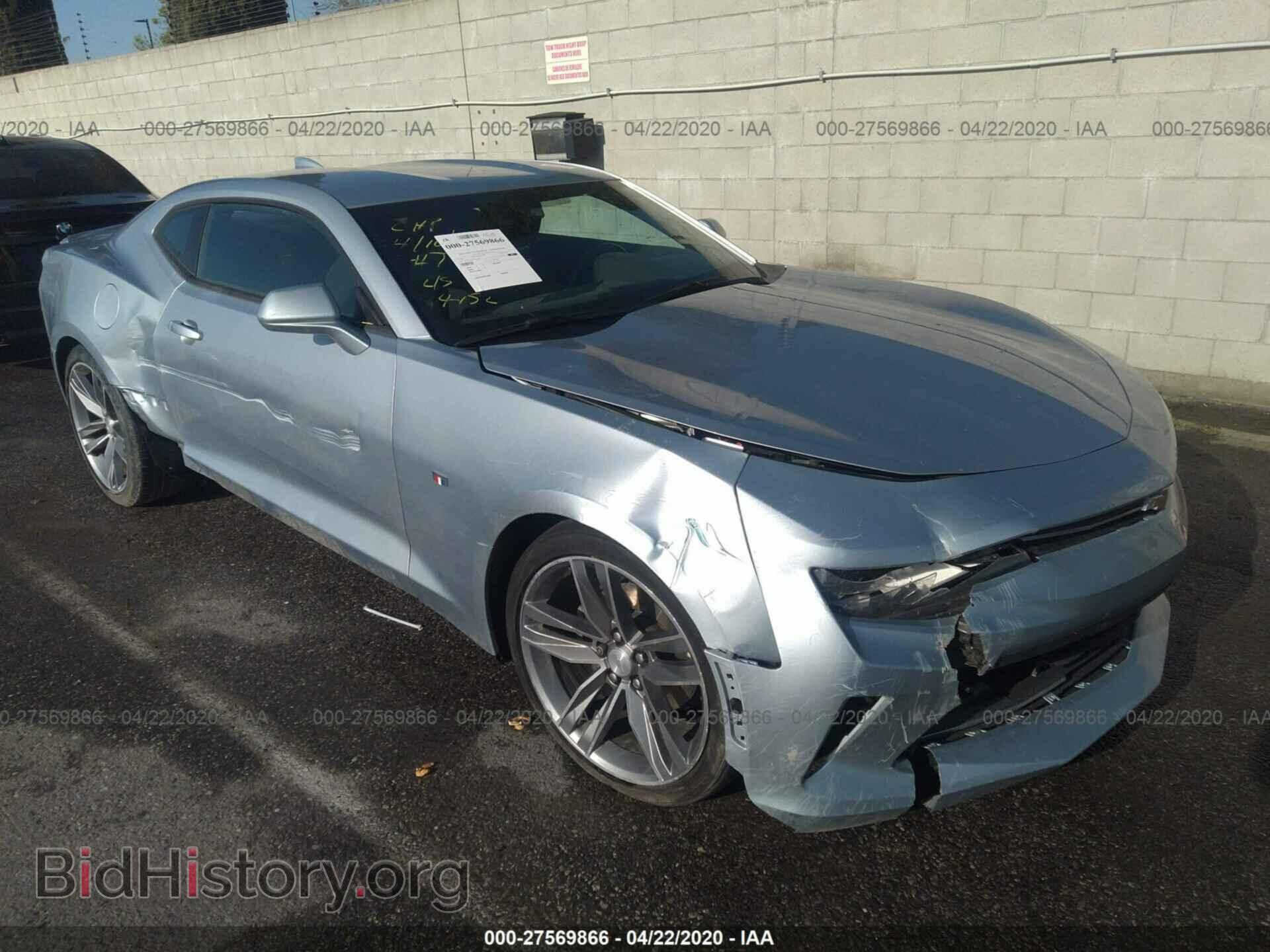 Photo 1G1FB1RS4J0102880 - CHEVROLET CAMARO 2018