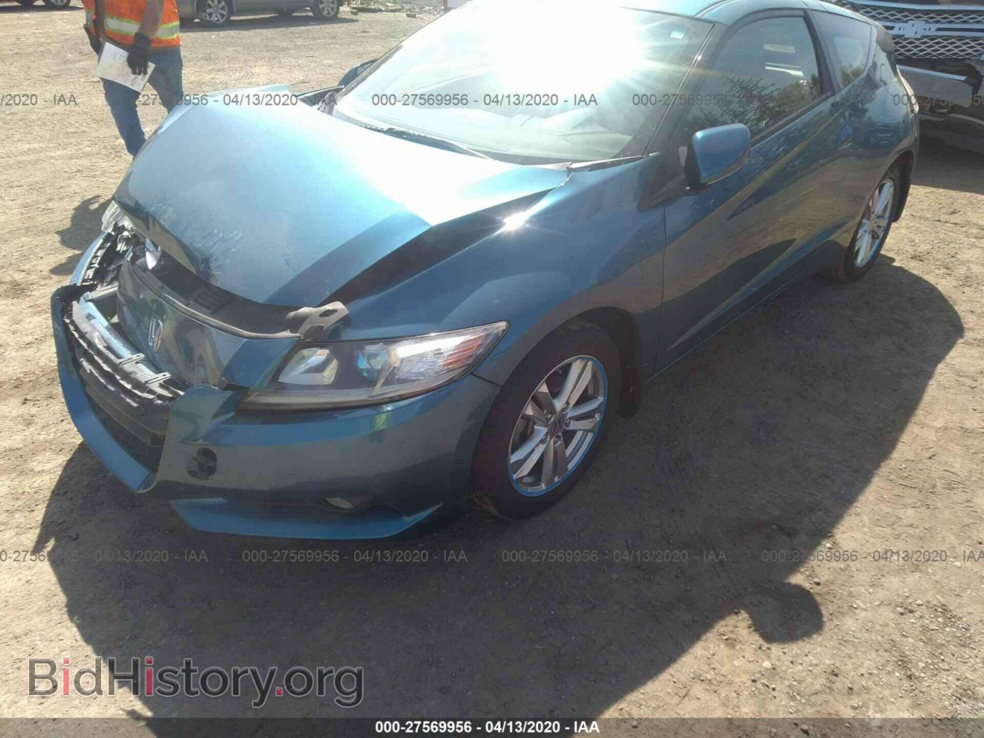 2011 HONDA CR-Z - VIN: JHMZF1D63BS006875 - Фото 2