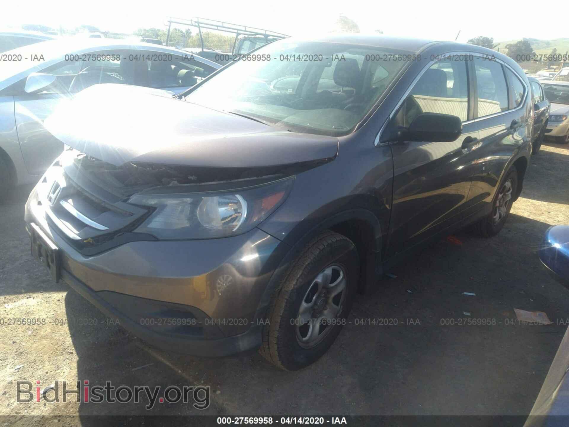 2013 HONDA CR-V - VIN: 3CZRM3H36DG703433 - Фото 2