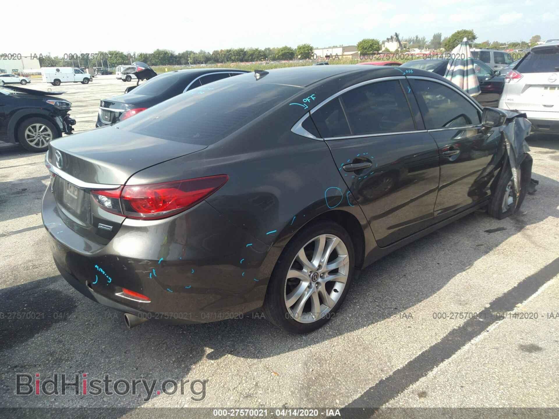 2016 MAZDA 6 - VIN: JM1GJ1V52G1424340 - Фото 4