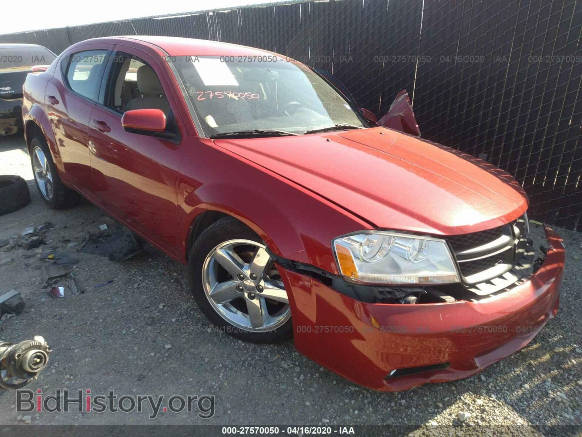 Фотография 1C3CDZCB6DN554675 - DODGE AVENGER 2013