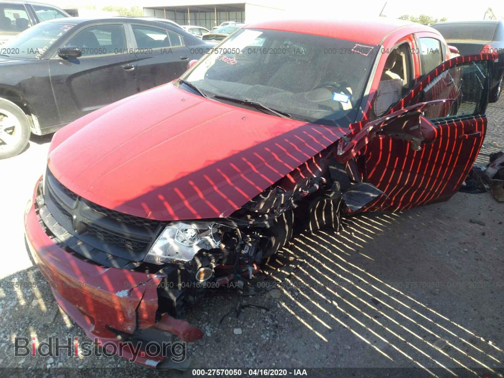 2013 DODGE AVENGER - VIN: 1C3CDZCB6DN554675 - Photo 2