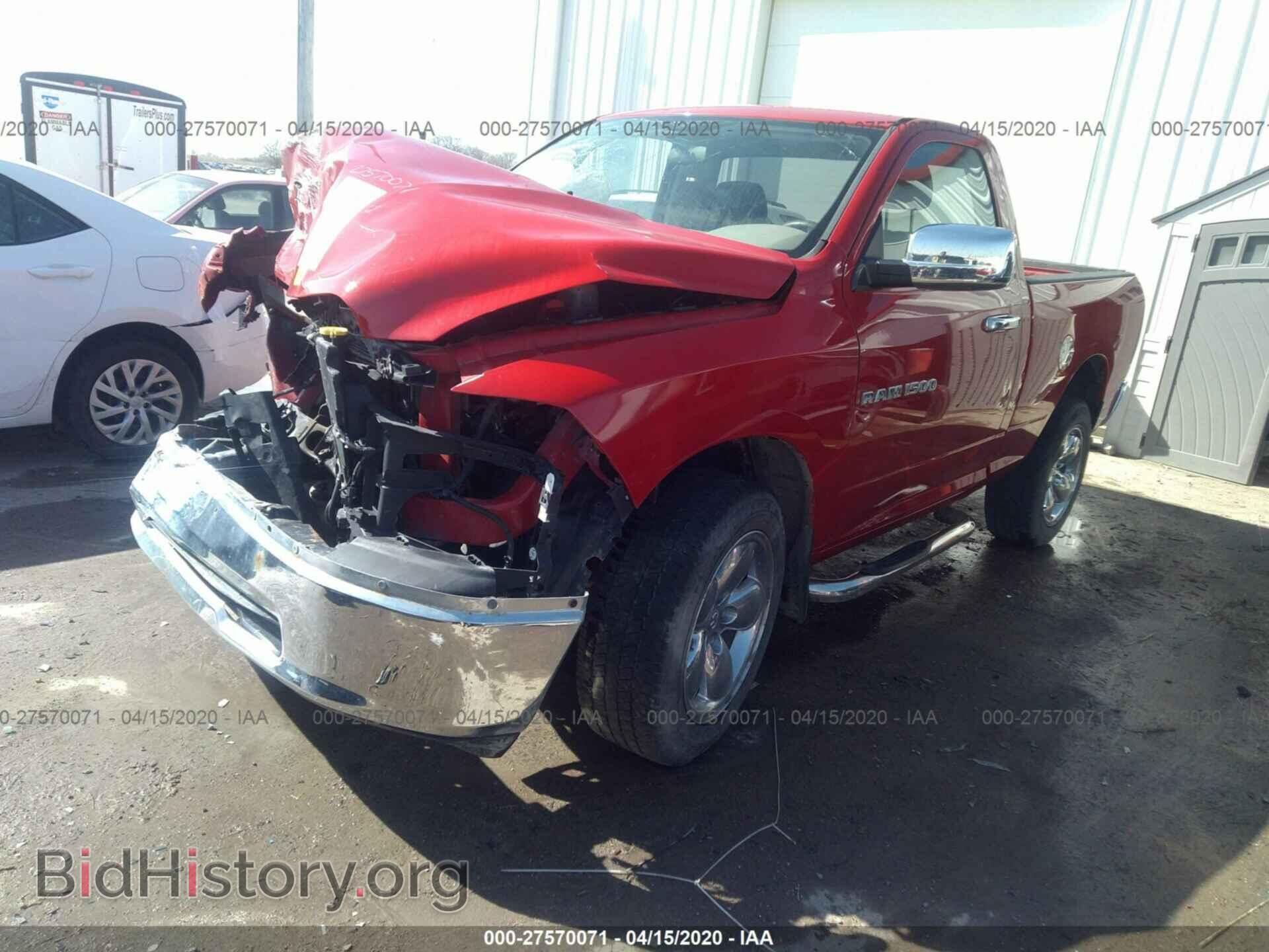 2011 DODGE RAM 1500 - VIN: 3D7JV1EP8BG591829 - Фото 2