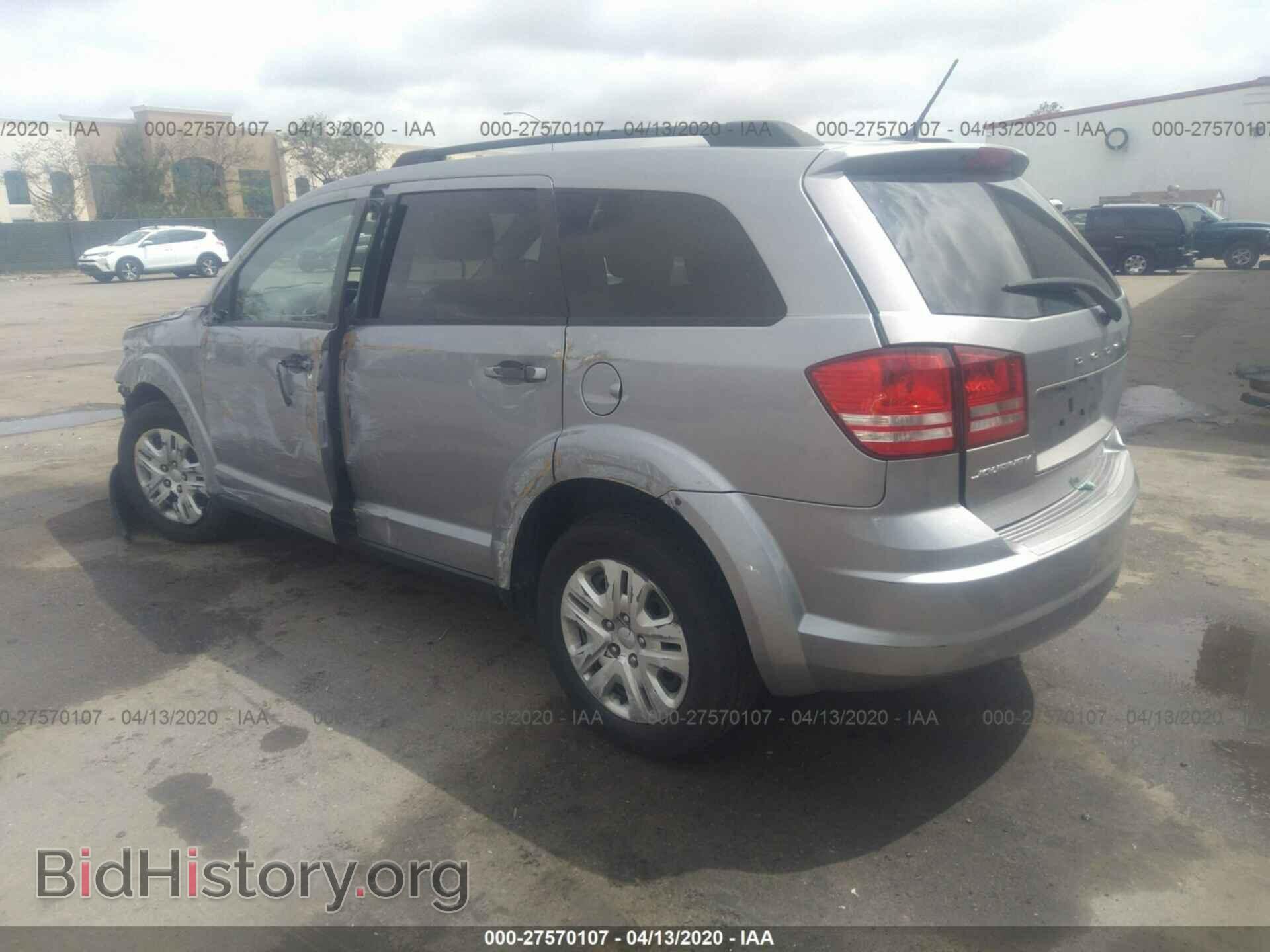 2016 DODGE JOURNEY - VIN: 3C4PDCAB2GT119654 - Фото 3