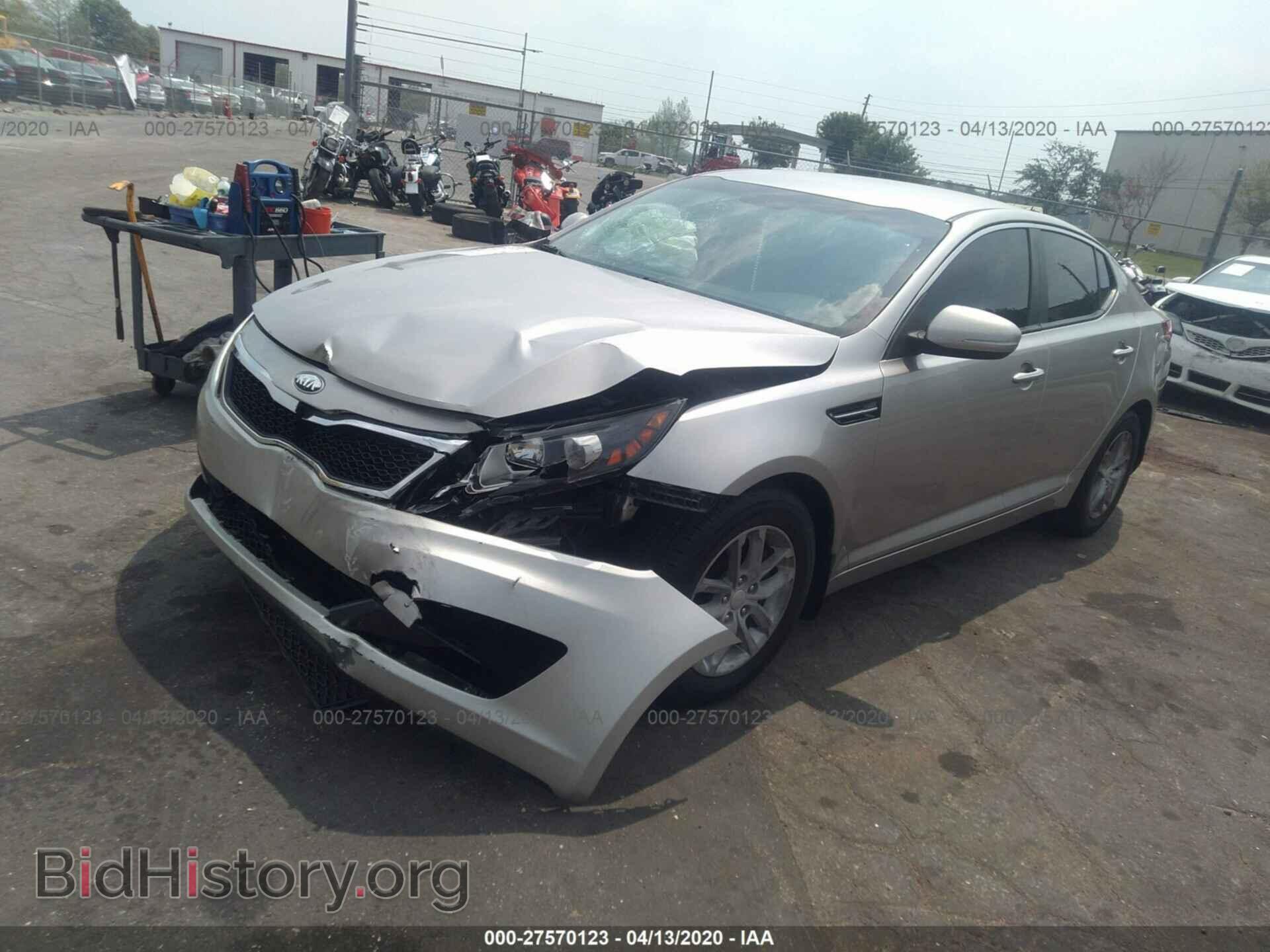 2013 KIA OPTIMA - VIN: KNAGM4A73D5376333 - Photo 2