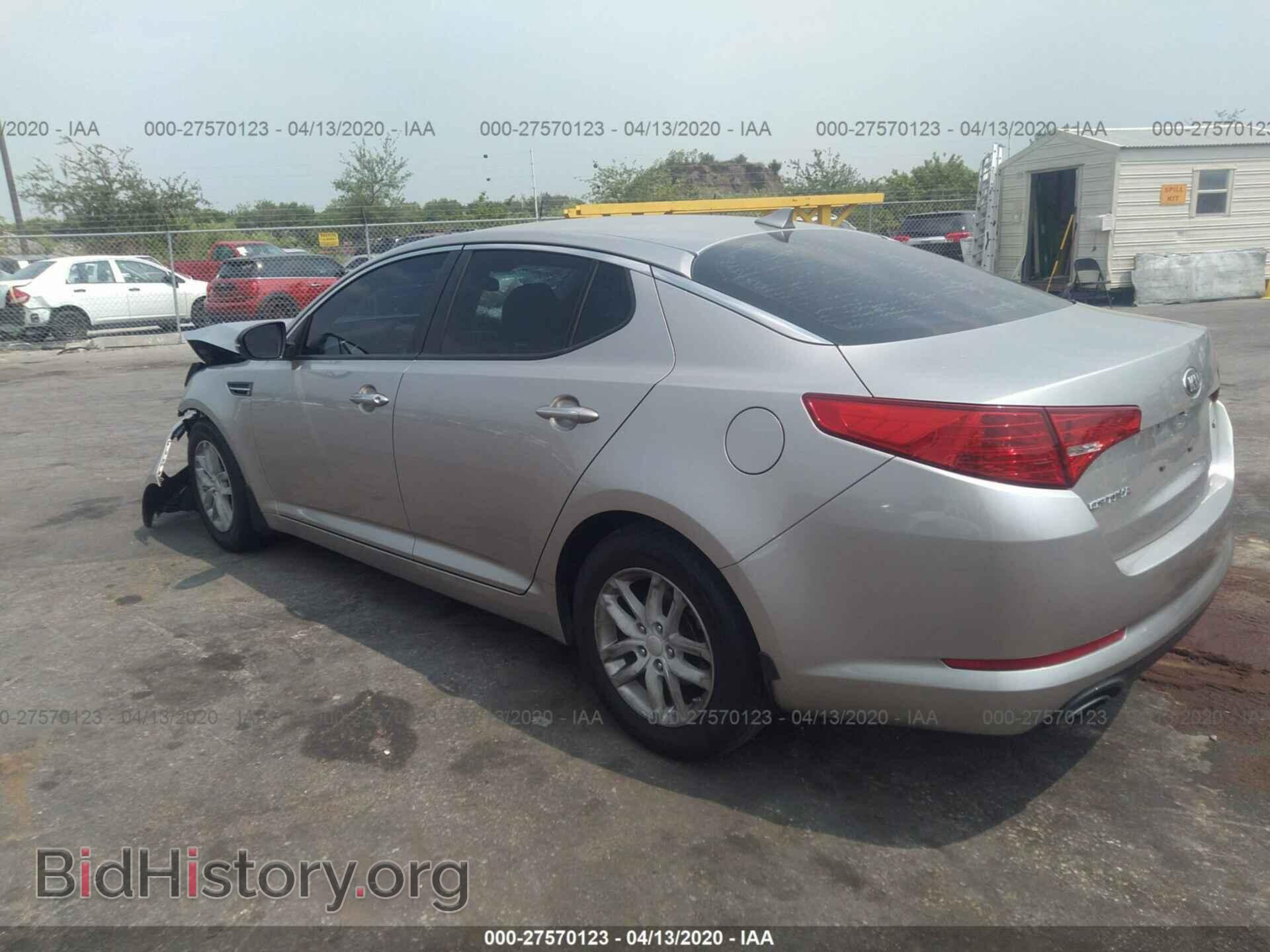 2013 KIA OPTIMA - VIN: KNAGM4A73D5376333 - Photo 3