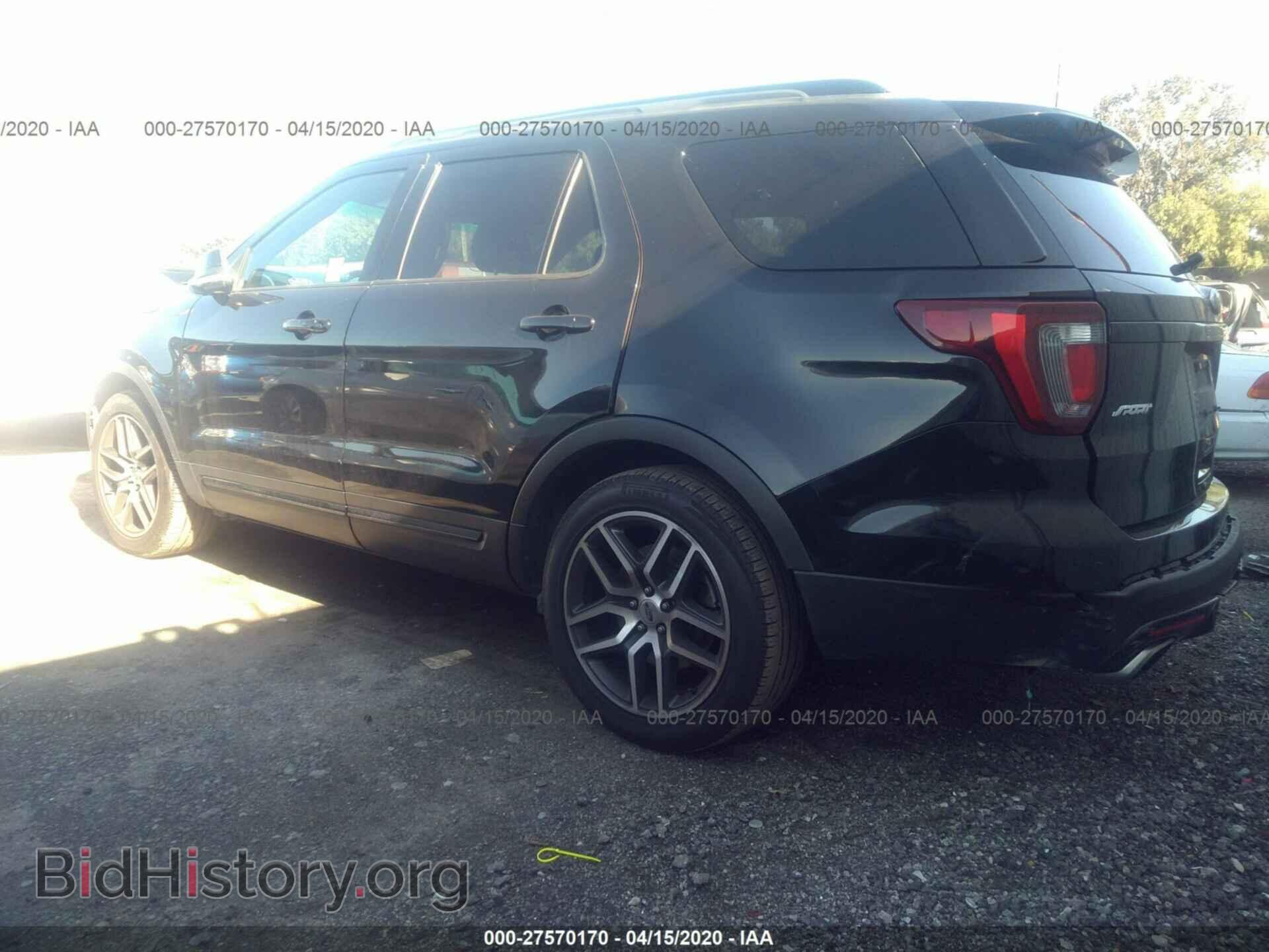 2016 FORD EXPLORER - VIN: 1FM5K8GT2GGD28435 - Фото 3