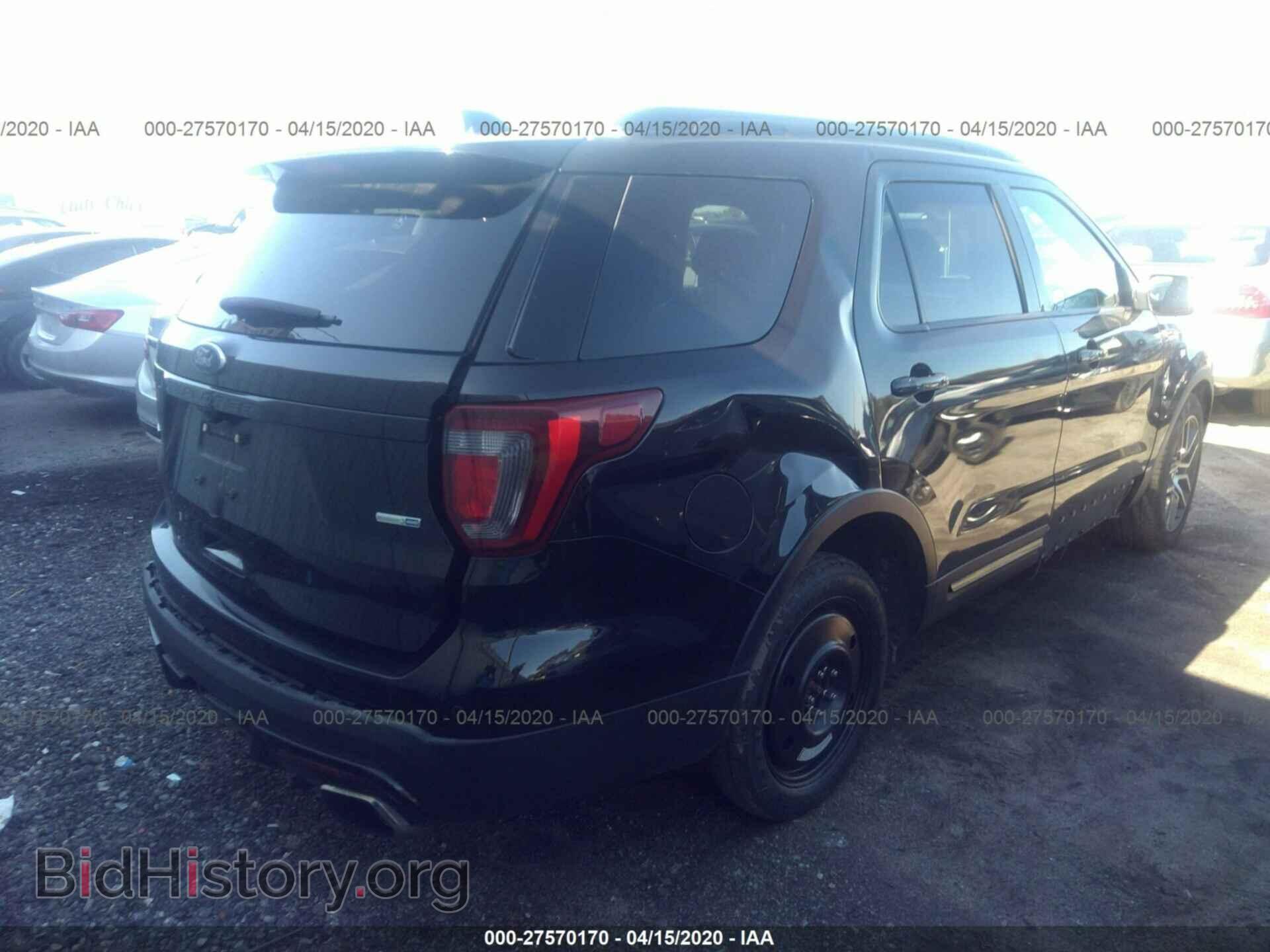 2016 FORD EXPLORER - VIN: 1FM5K8GT2GGD28435 - Фото 4