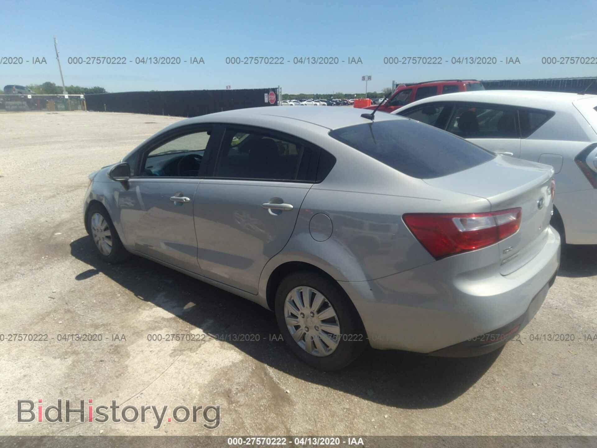 2013 KIA RIO - VIN: KNADN4A30D6283468 - Фото 3