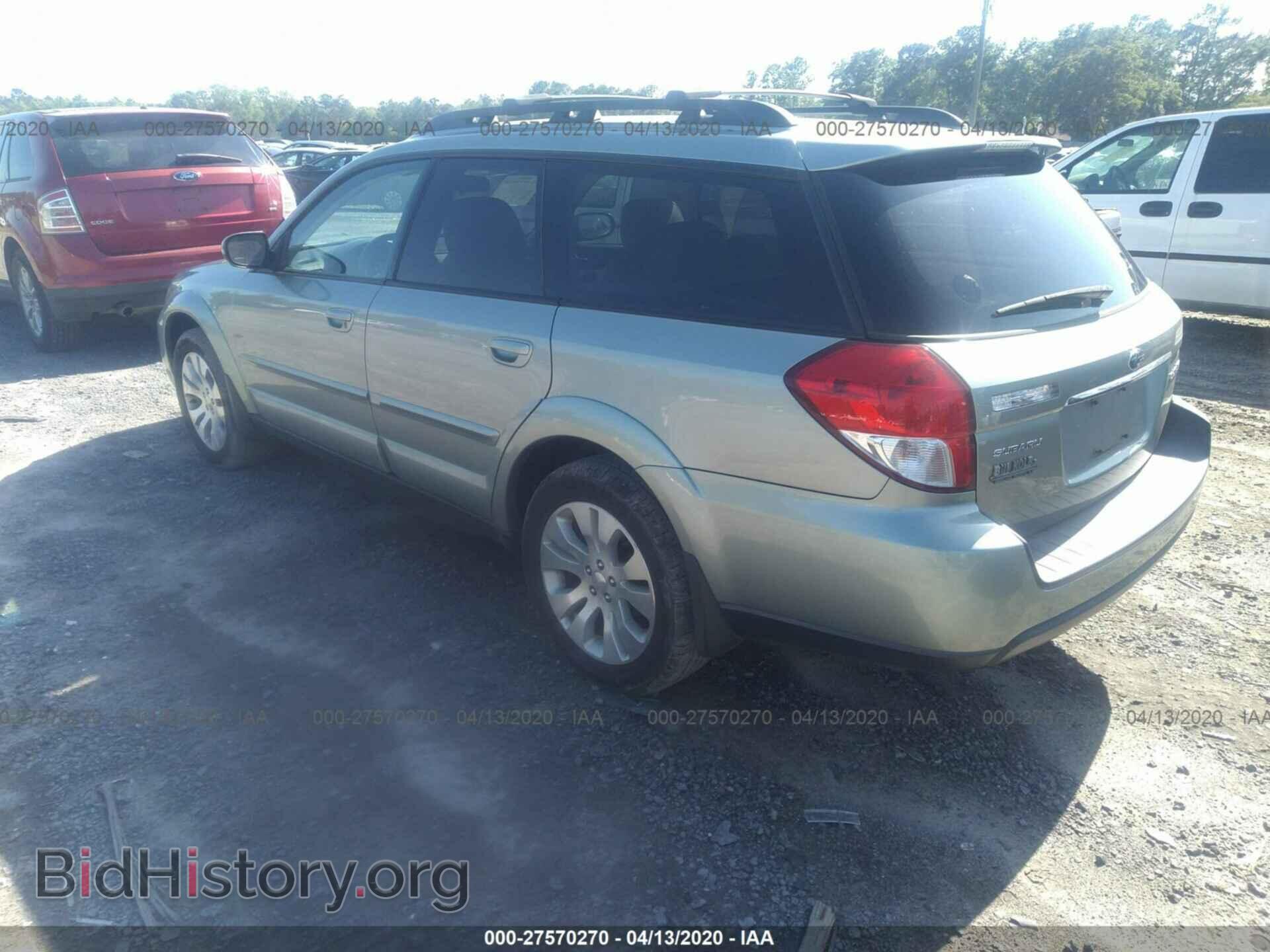 2009 SUBARU OUTBACK - VIN: 4S4BP66C397333544 - Фото 3