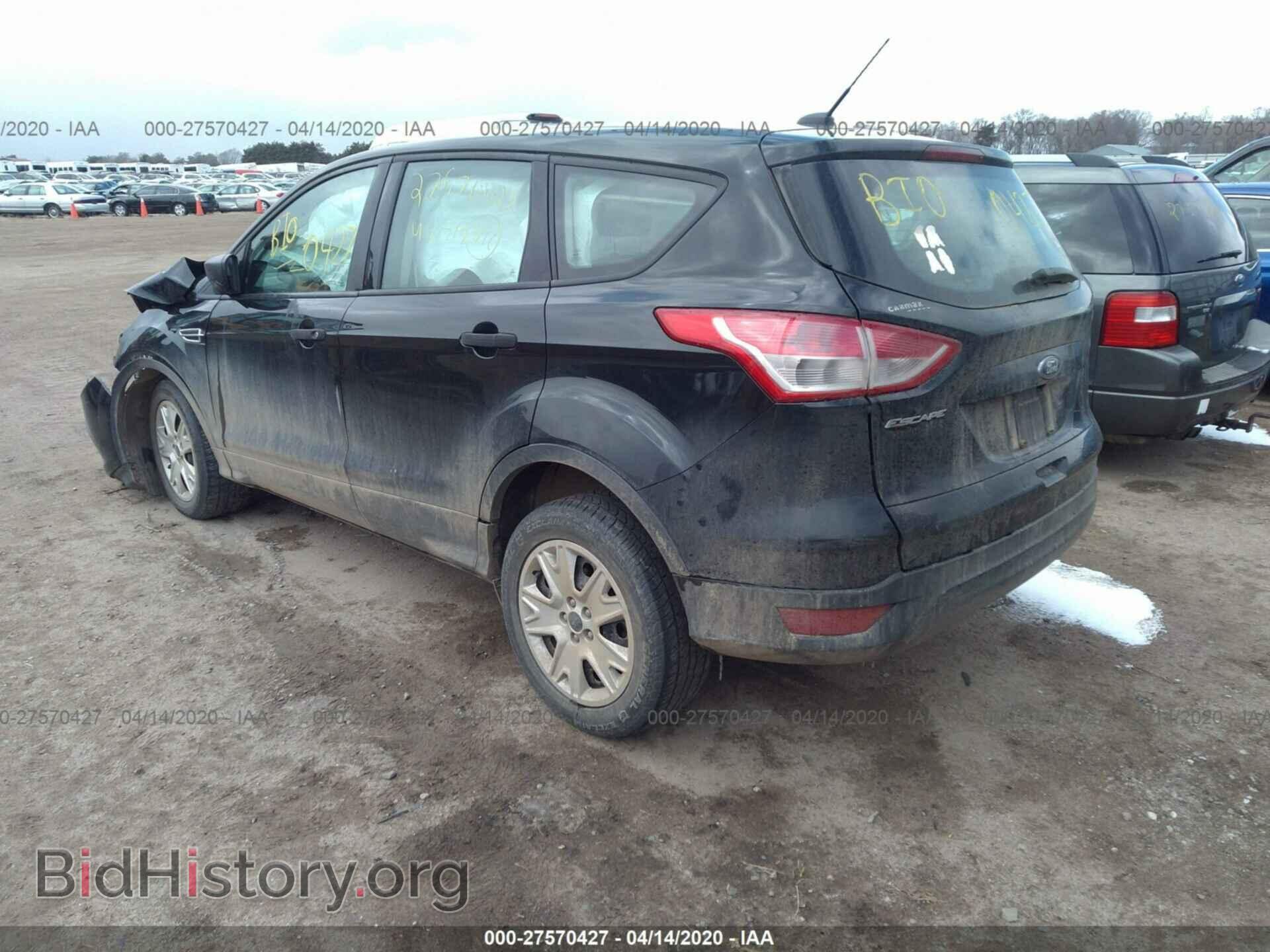 2014 FORD ESCAPE - VIN: 1FMCU0F71EUA11624 - Фото 3