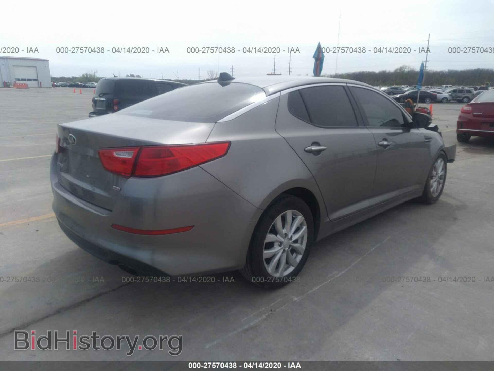 2014 KIA OPTIMA - VIN: 5XXGM4A71EG333013 - Фото 4