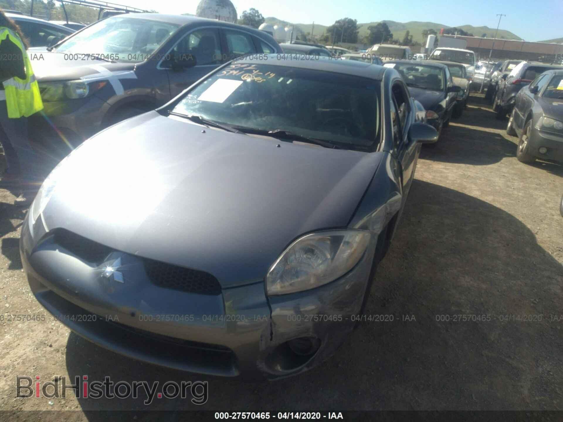 2006 MITSUBISHI ECLIPSE - VIN: 4A3AK24F06E037387 - Photo 2