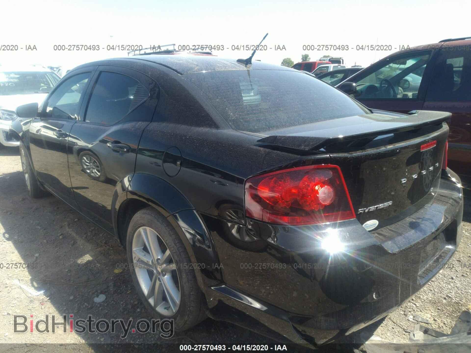2014 DODGE AVENGER - VIN: 1C3CDZAB8EN189002 - Фото 3