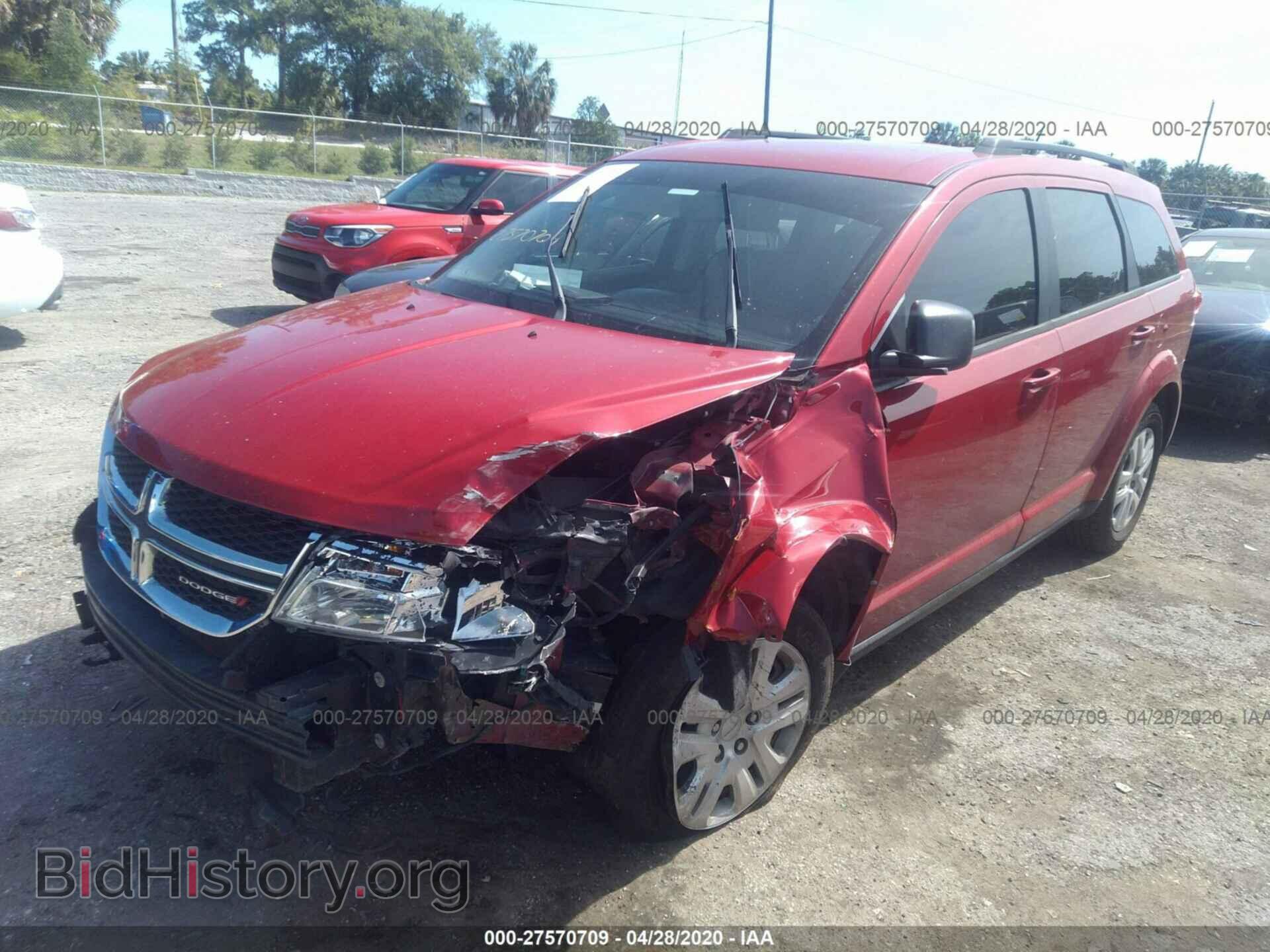 2015 DODGE JOURNEY - VIN: 3C4PDCAB1FT565888 - Фото 2