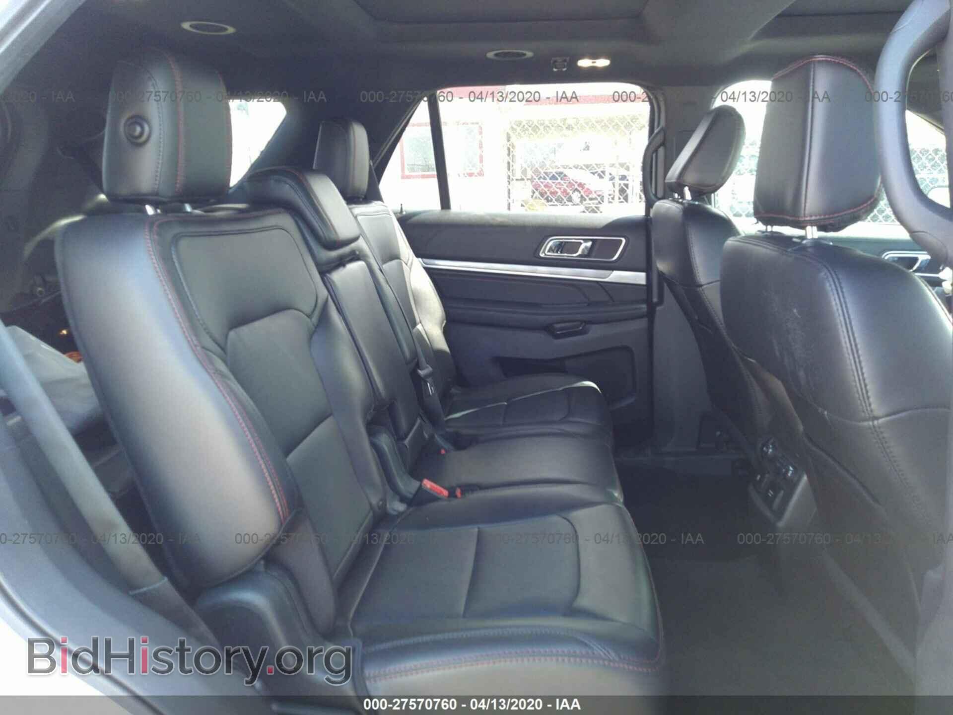 2018 FORD EXPLORER - VIN: 1FM5K8GT8JGB65829 - Фото 8