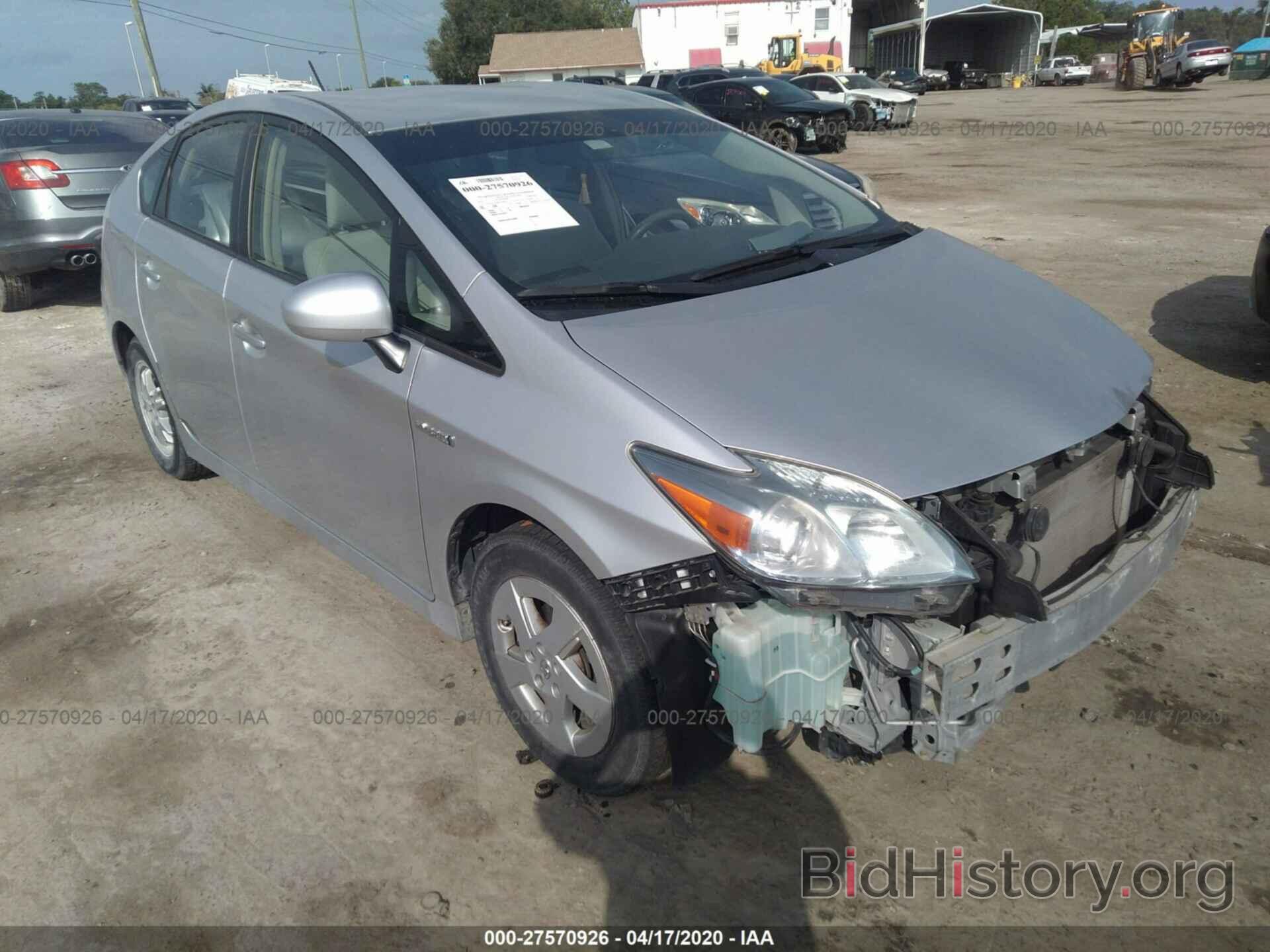 Photo JTDKN3DU0B0260460 - TOYOTA PRIUS 2011