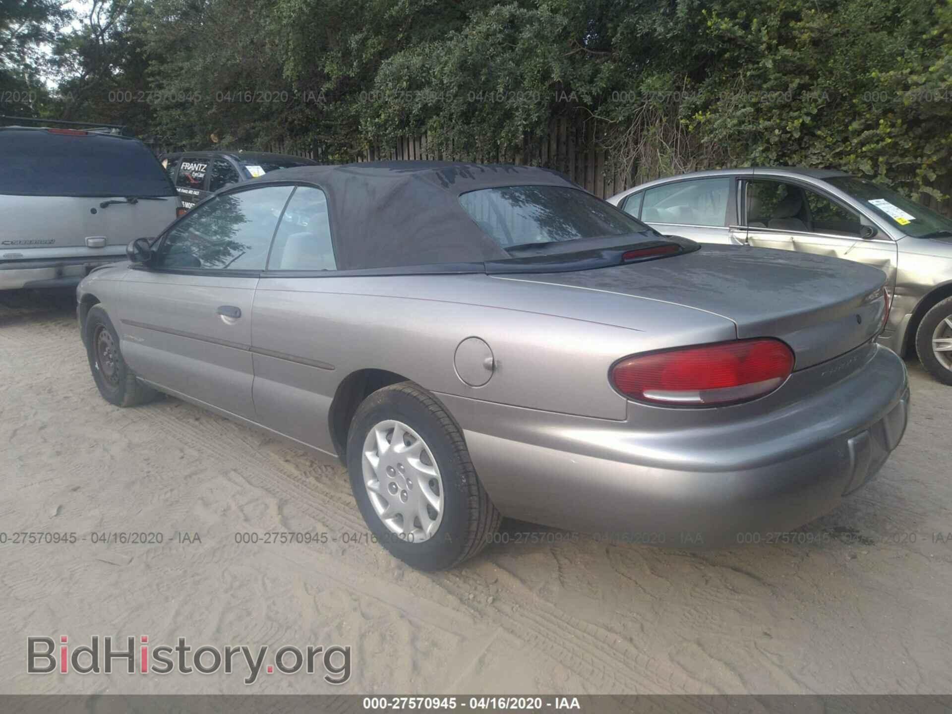 1999 CHRYSLER SEBRING - VIN: 3C3EL45H9XT522338 - Фото 3