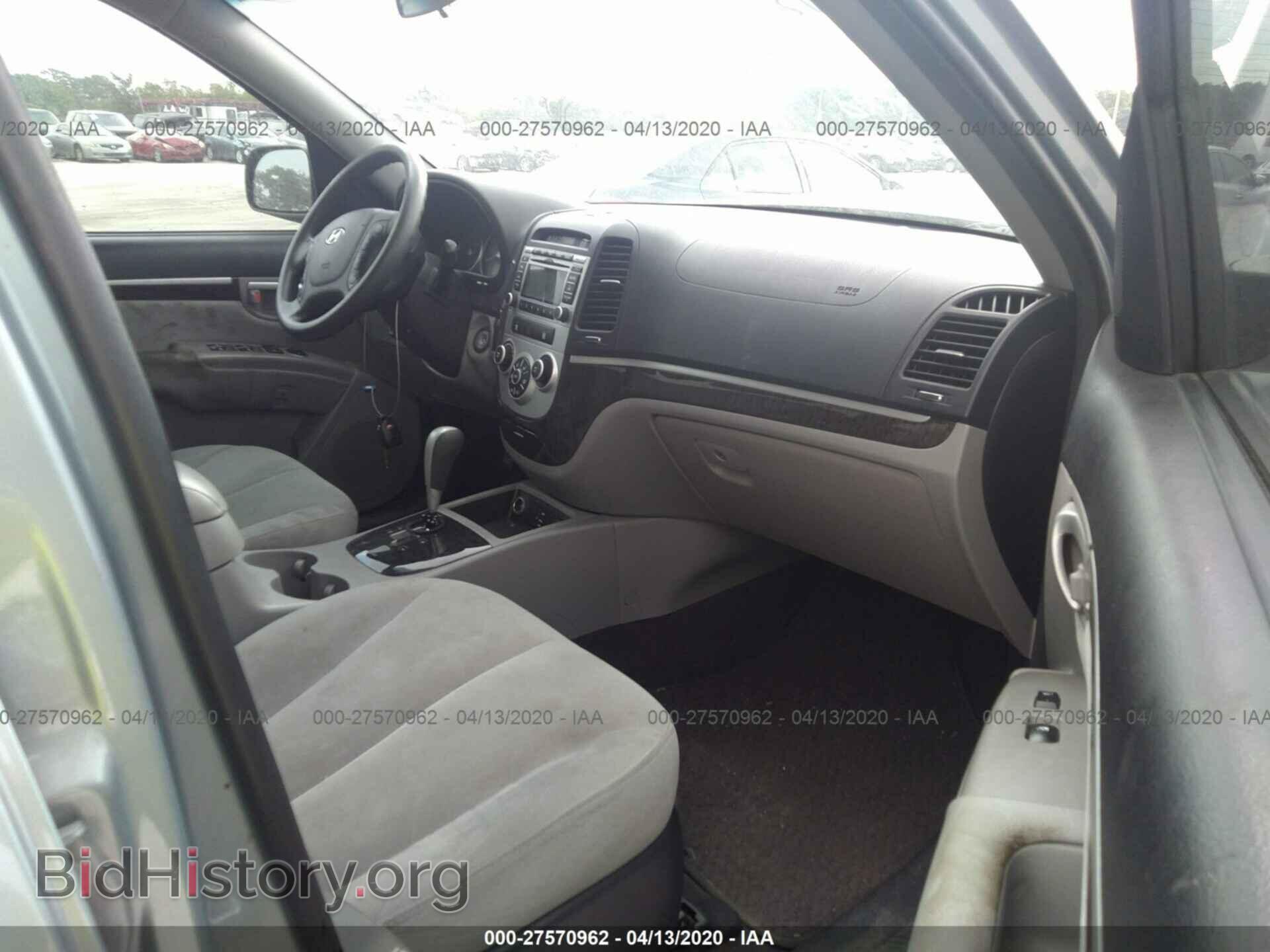 2009 HYUNDAI SANTA FE - VIN: 5NMSG13D09H237514 - Фото 5