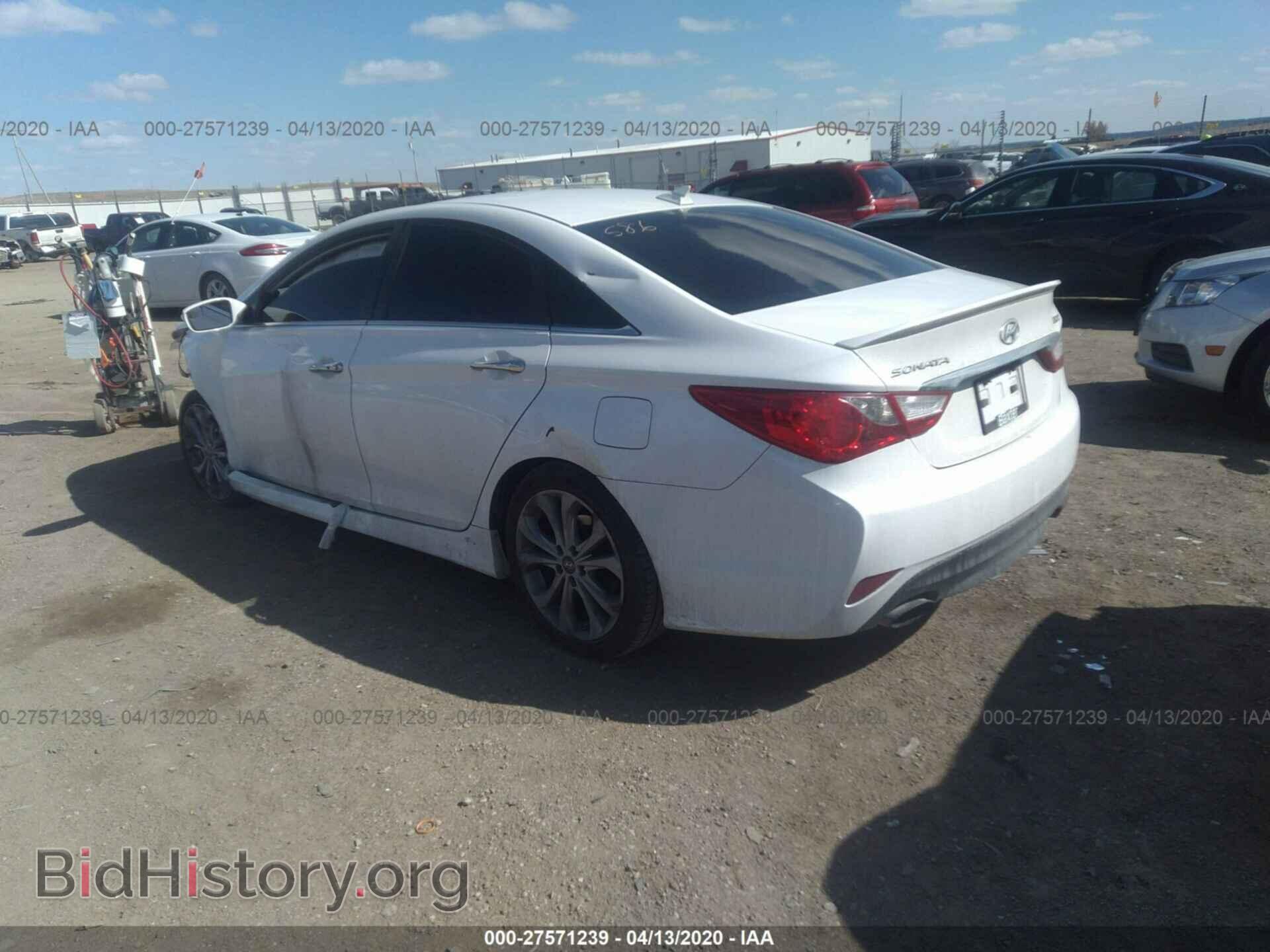 2014 HYUNDAI SONATA - VIN: 5NPEC4AB8EH849985 - Фото 3