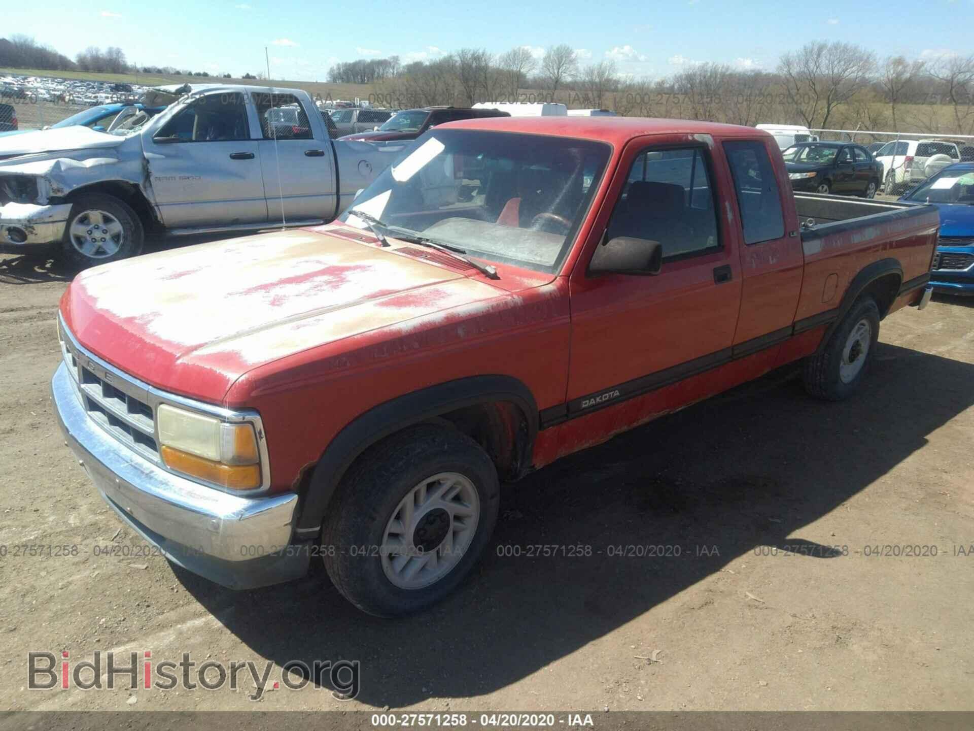 1993 DODGE DAKOTA - VIN: 1B7FL23X3PS185231 - Фото 2