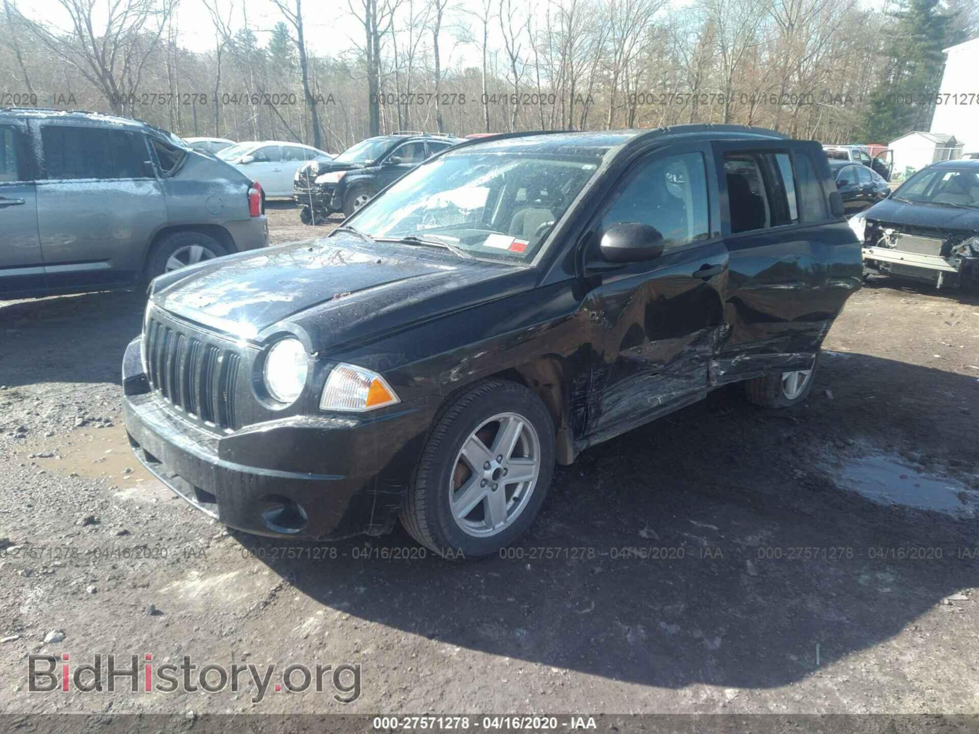 2008 JEEP COMPASS - VIN: 1J8FF47WX8D731347 - Фото 2
